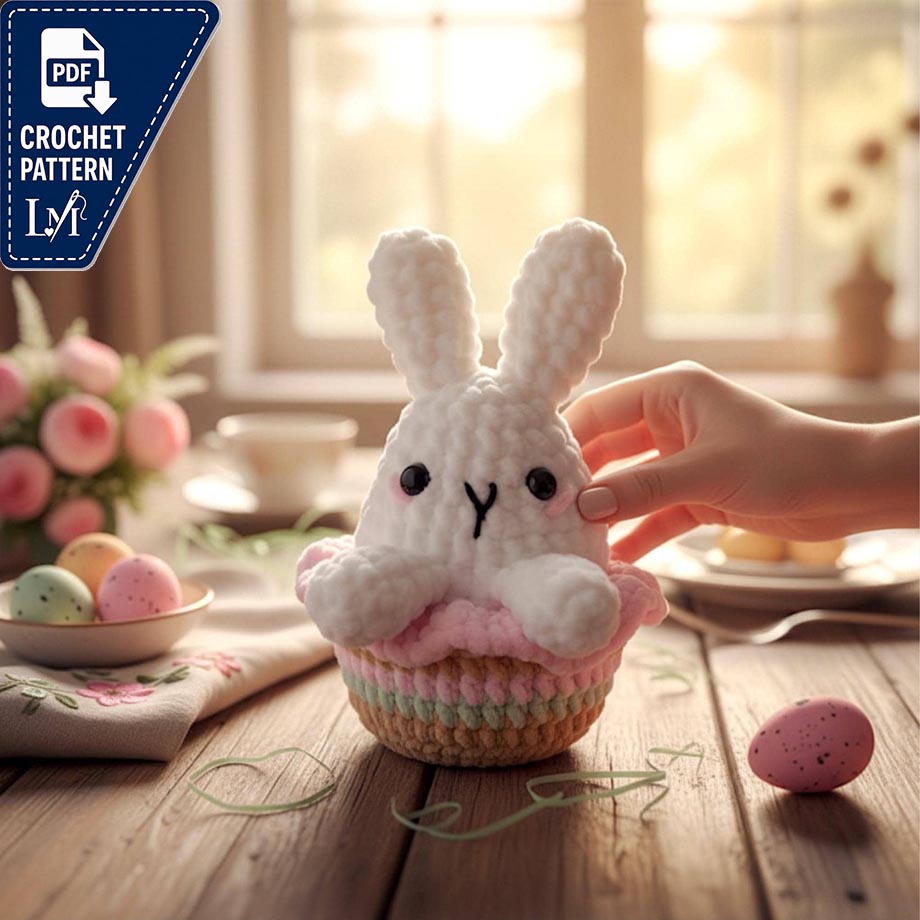 Easter Bunny Crochet Patterns for Spring Gifts, Decor & Amigurumi Projects 15